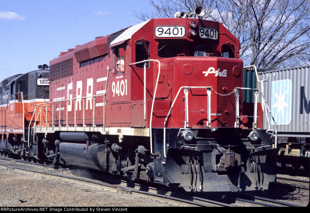 Ex Georgetown RR, ex B&O GP40 P&W #9401